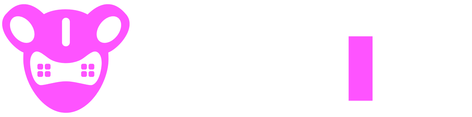 Logo + wordmark, horizontal — for dark backgrounds